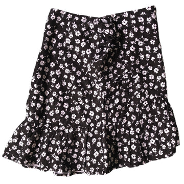 Seed Black & white flower skirt - Size 8