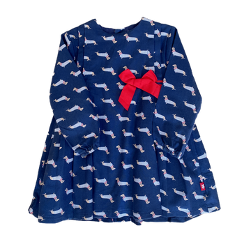 Tutto Piccolo Sausage dog dress - Size 2-3