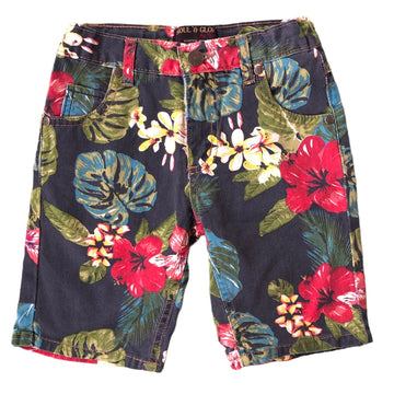Soul & Glory Denim tropical shorts - Size 3-4