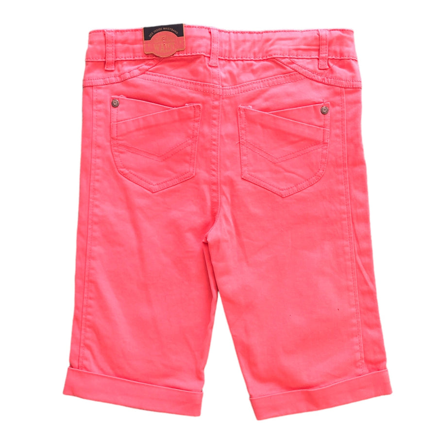 Osh Kosh Salmon long denim shorts NWT - Size 8-9