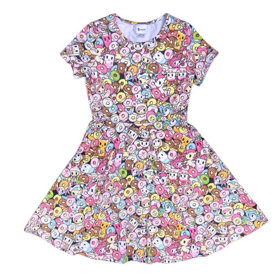 Tokidoki Tokidoki & donut print dress - Size 12