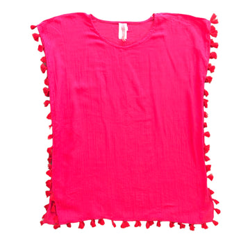 Seafolly Cerise beach cover-up - Size M/L (5-7)