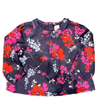 Gap Flower top - Size 18-24 mths