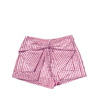 Tiny Tribe Red bow shorts - Size 6