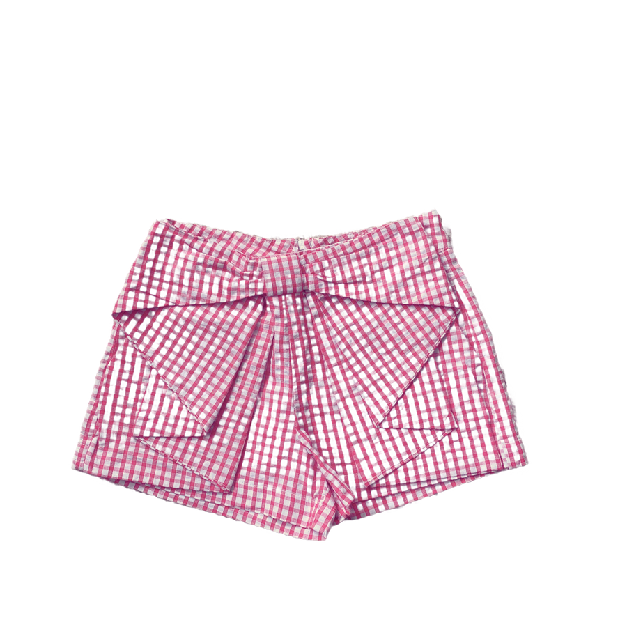 Tiny Tribe Red bow shorts - Size 6