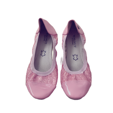 Walnut Catie ballet shoes - Size UK 35