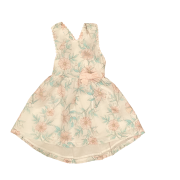 peter rabbit flower sundress with rabbits - Size 2