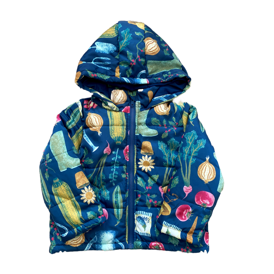 dangerkids puffer garden jacket - Size 4