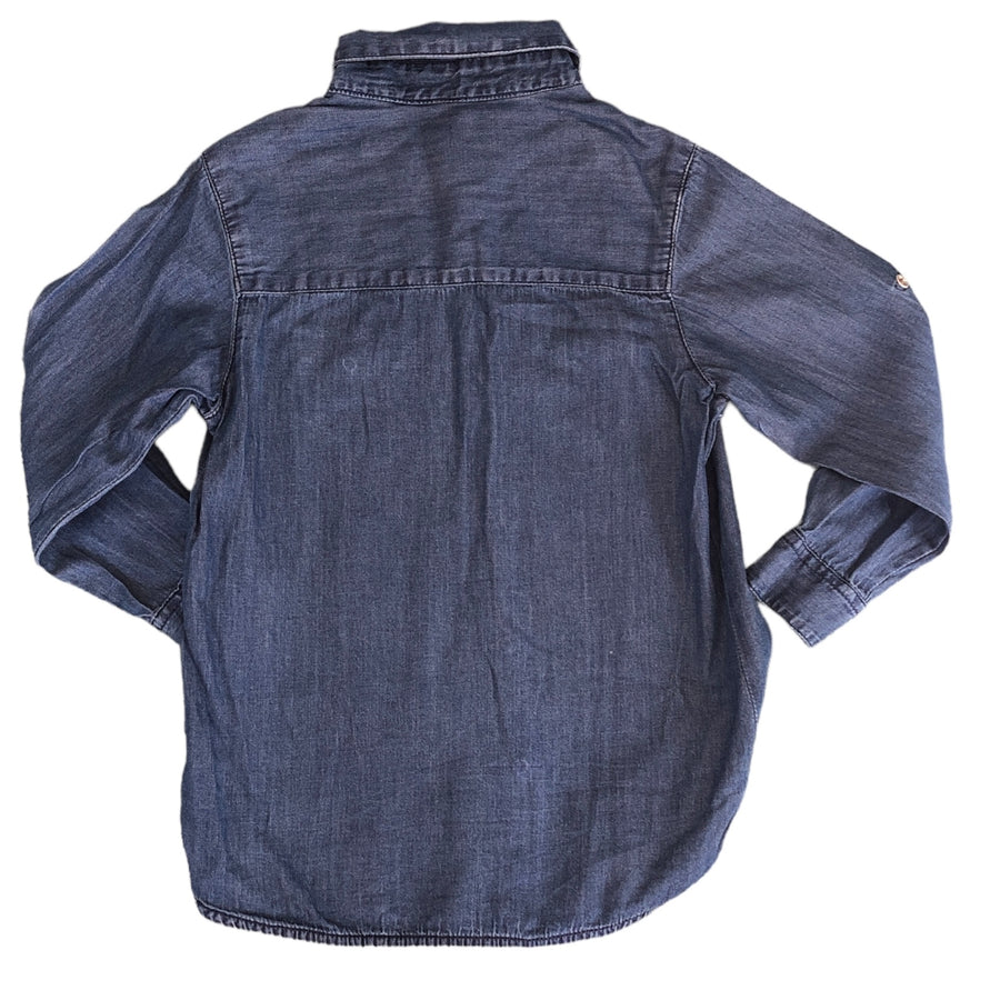 Japna Kids Denim top with pearl studs - Size 6X