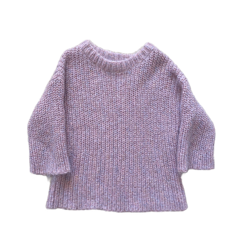 country road pink lurex jumper - Size 3