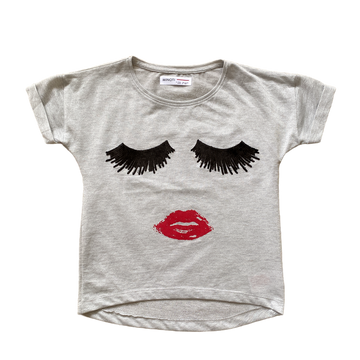 Minoti Eyelashes tee - Size 8-9