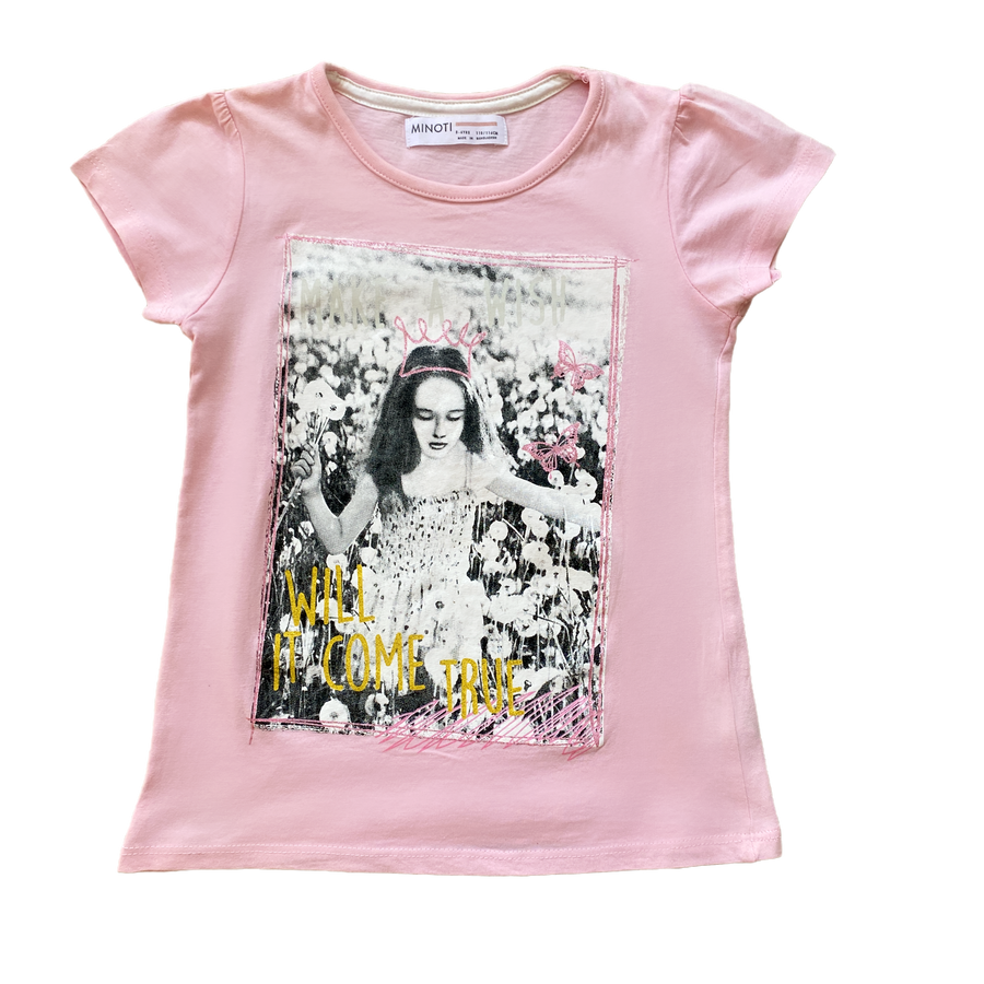 Minoti Will it come true tee - Size 5-6