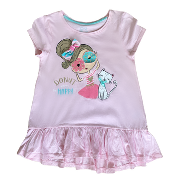 Maggie & Zoe Donut worry tee - Size 8