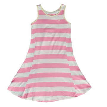 French Connection Pink stripe dress - Size 5-6