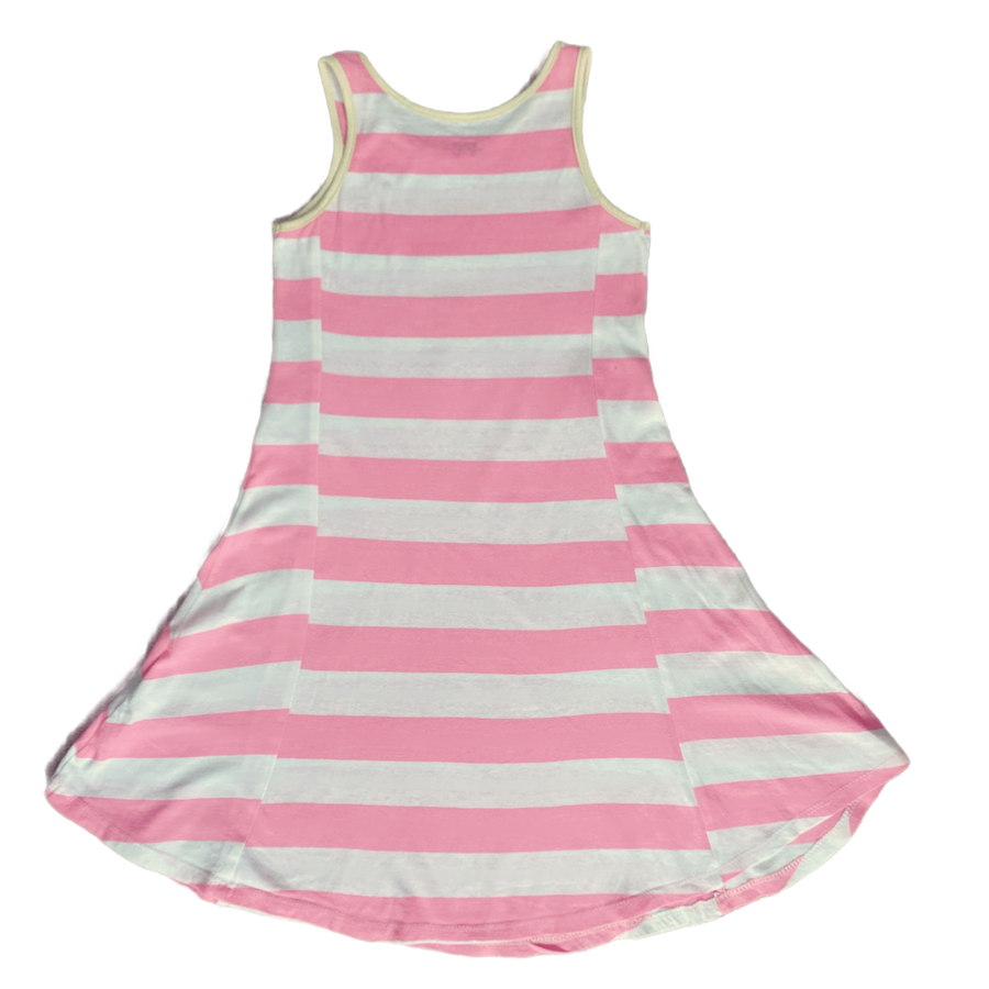 French Connection Pink stripe dress - Size 5-6