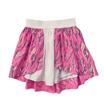 Freshbaked Feather print skirt - Size 5