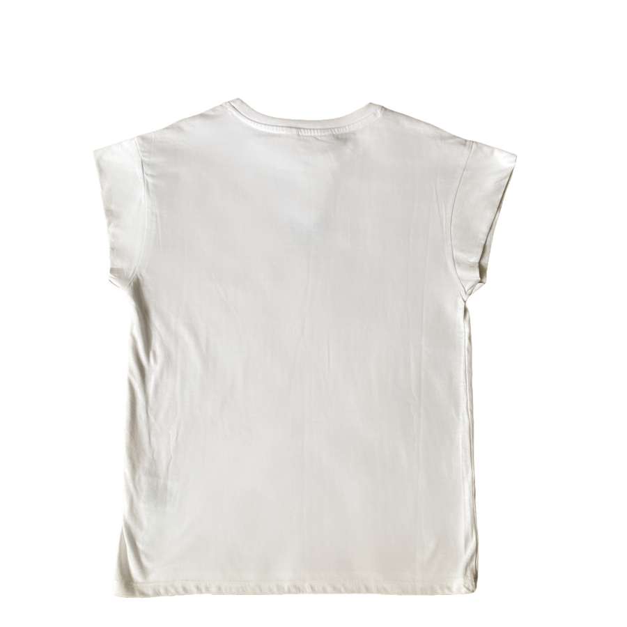 Tilii White Butterfly tee NWT - Size 12