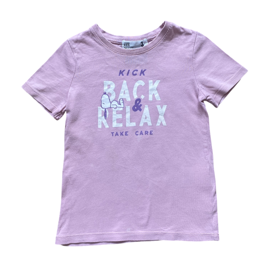 Cotton On Kids Kick Back tee - Size 3