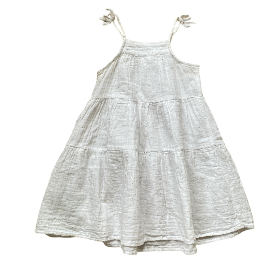 Cotton On White Spot Sleeveless Dress Size 3