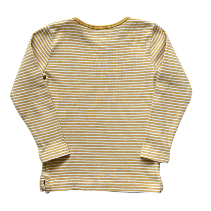 Cotton On Yellow Striped Top Size 3