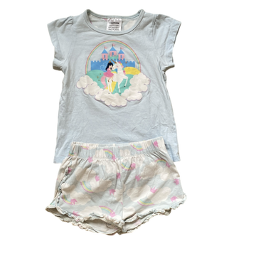 milkshake Unicorn Pyjama Set Size 3