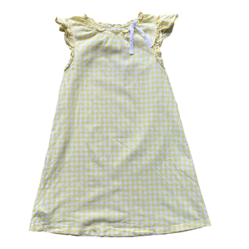 Country Road Yellow Gigham Dress Size 8