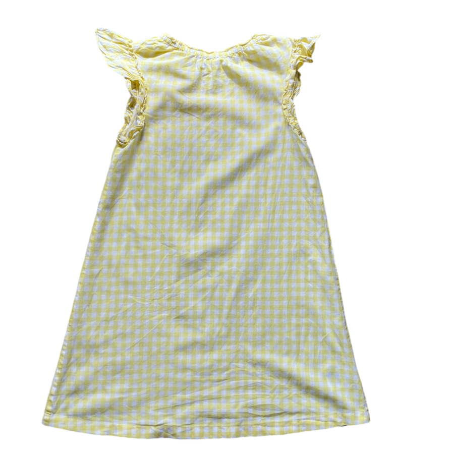 Country Road Yellow Gigham Dress Size 8