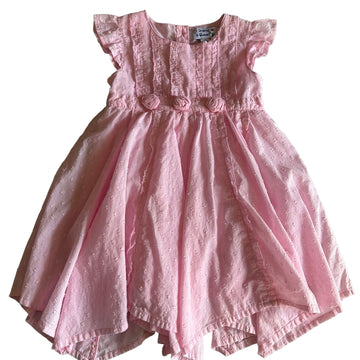 Drama Queen pink dress lined - Size 2