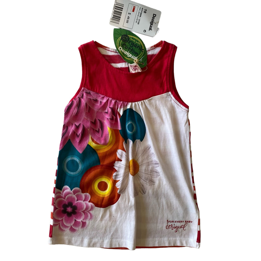 Desigual flower top/dress - Size 18m - 24 months