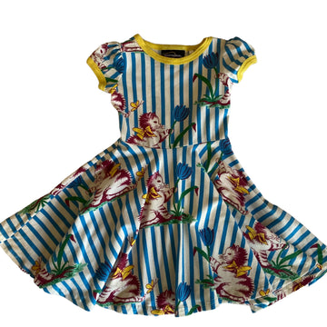 Rock your Baby dress striped cats - Size 2