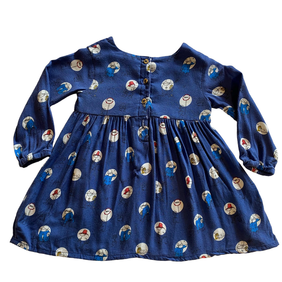 Paddington Bear Blue bears pattern - Size 2