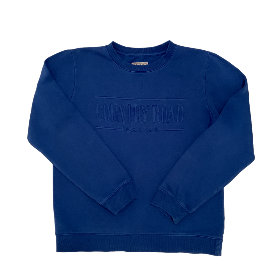 Country Road Blue Jumper - Size 14