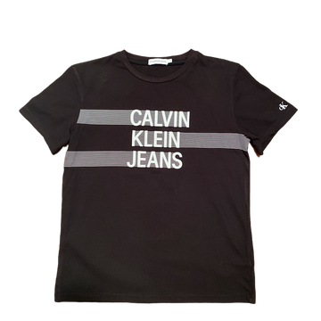 Calvin Klein Black T-Shirt Size 14
