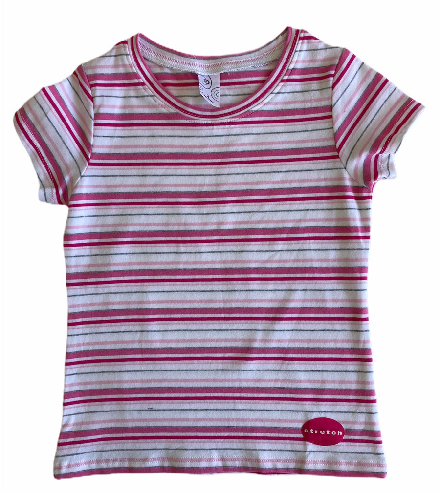 Target Pink & White tee NWT - Size 3